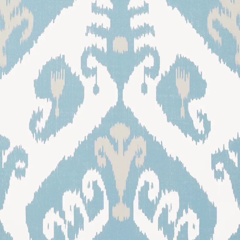 Thibaut Indies Ikat in French Blue (T16248)