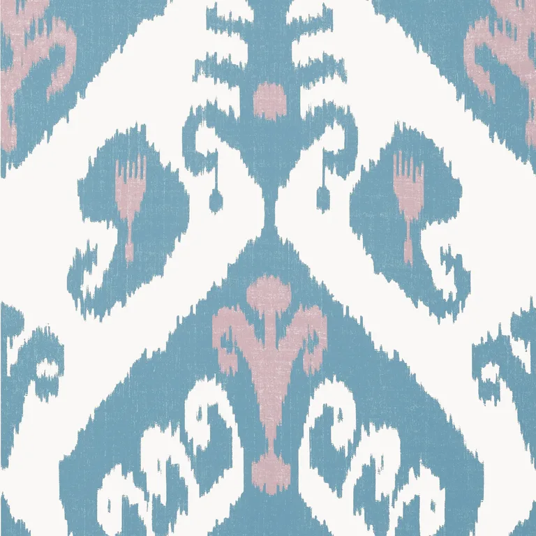 Thibaut Indies Ikat in Lavender and French Blue (T16249)