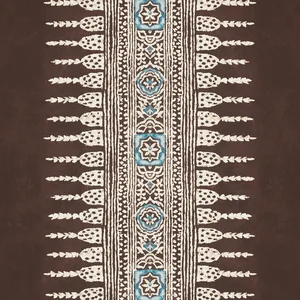 Anna French Javanese Stripe in Brown (AT15139)