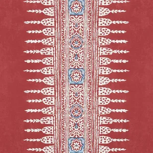 Anna French Javanese Stripe in Red (AT15138)
