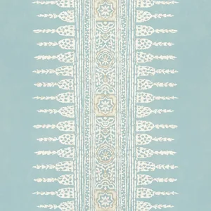 Anna French Javanese Stripe in Spa Blue (AT15140)