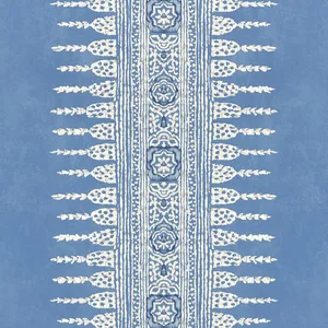 Anna French Javanese Stripe in Wedgewood Blue (AT15141)