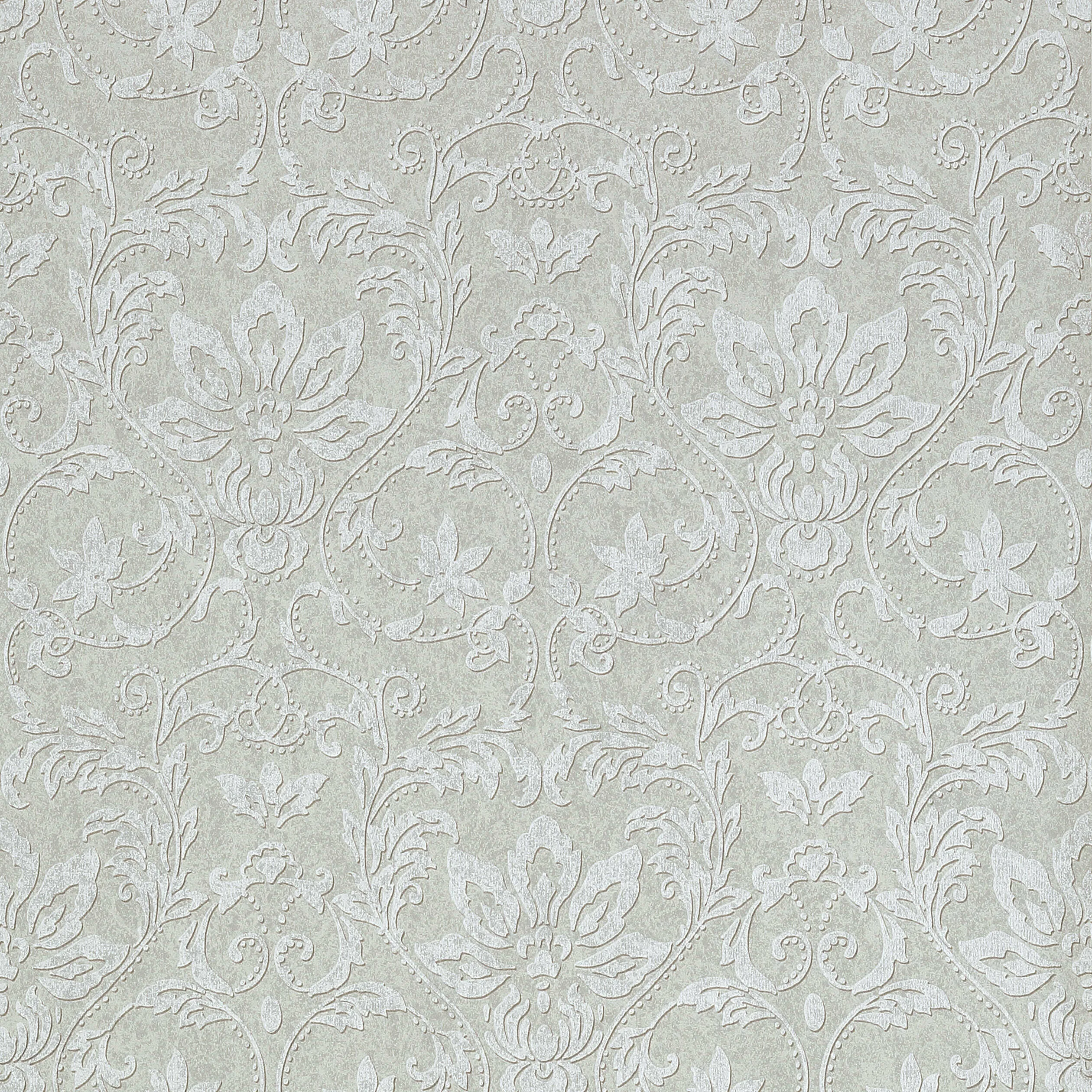 Thibaut Kalynn in Metallic Silver on Grey (T10004)