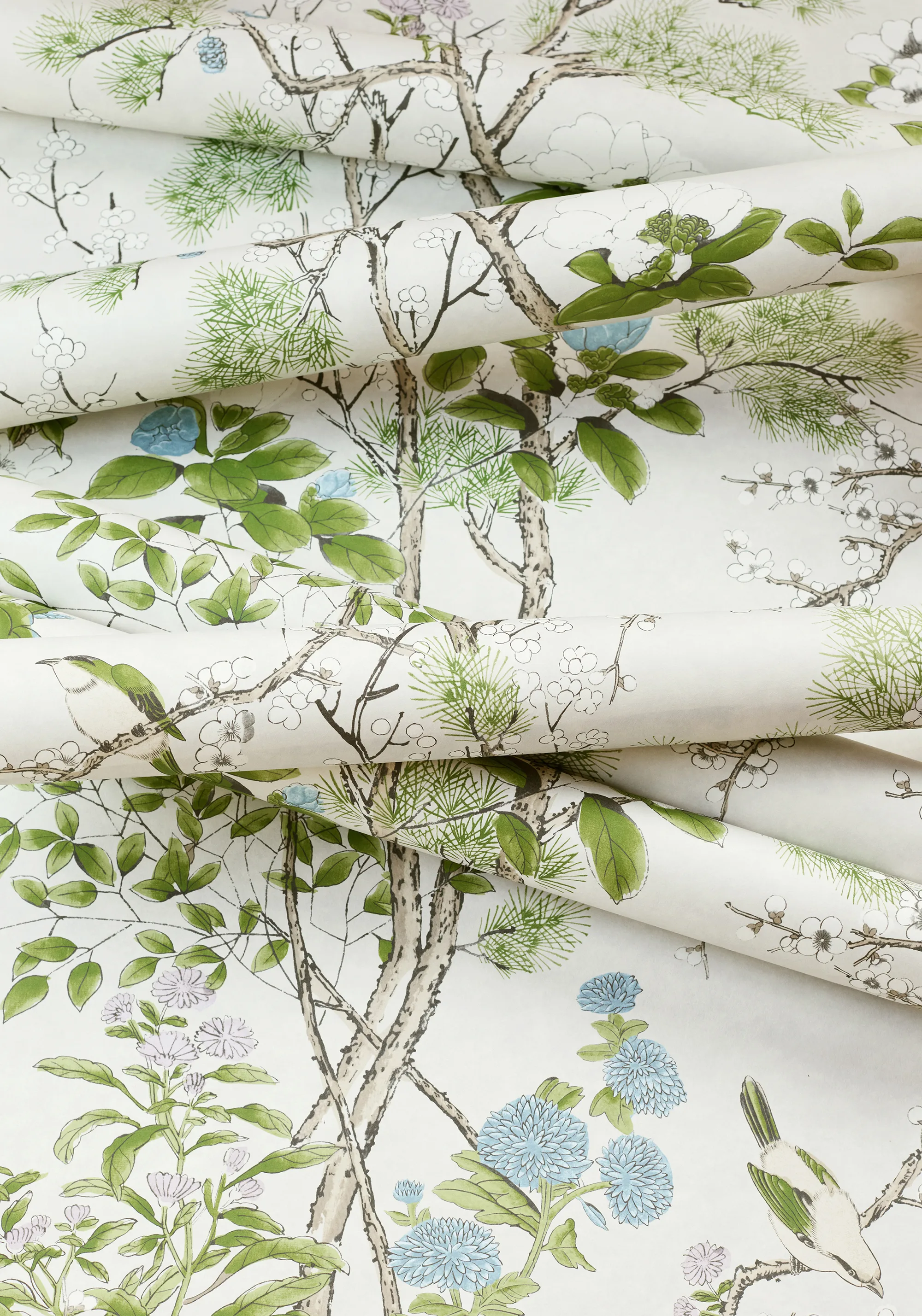 Thibaut Katsura in Cream and Lavender (T13622)