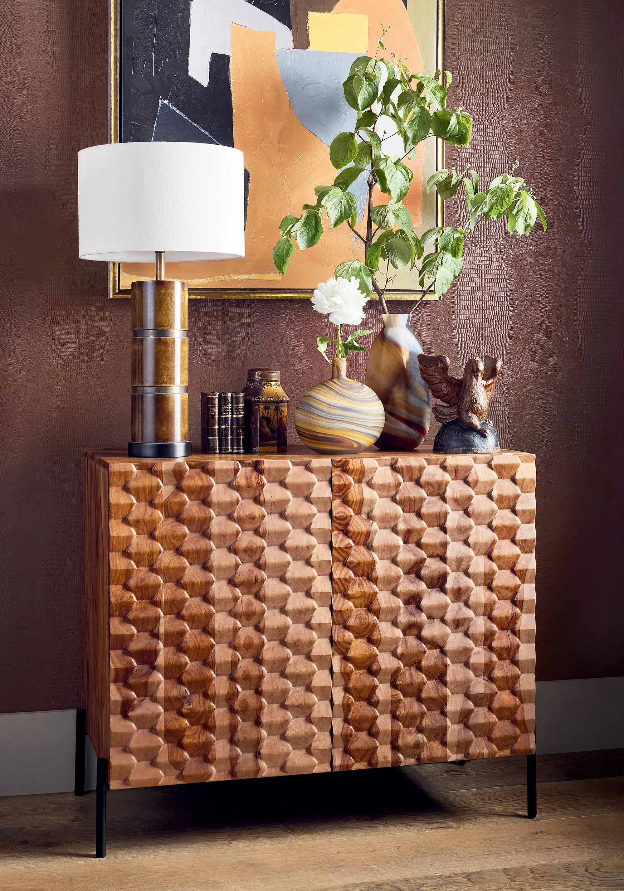 Thibaut Kissimmee in Brown Saddle (T34017)