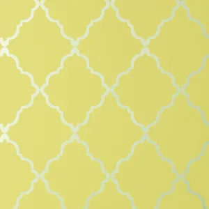 Anna French Klein Trellis in Citron (AT6056)
