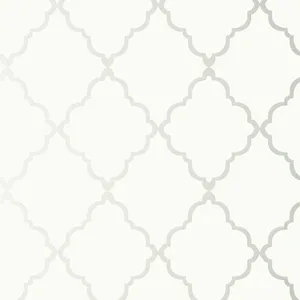 Anna French Klein Trellis in Off White (AT6054)