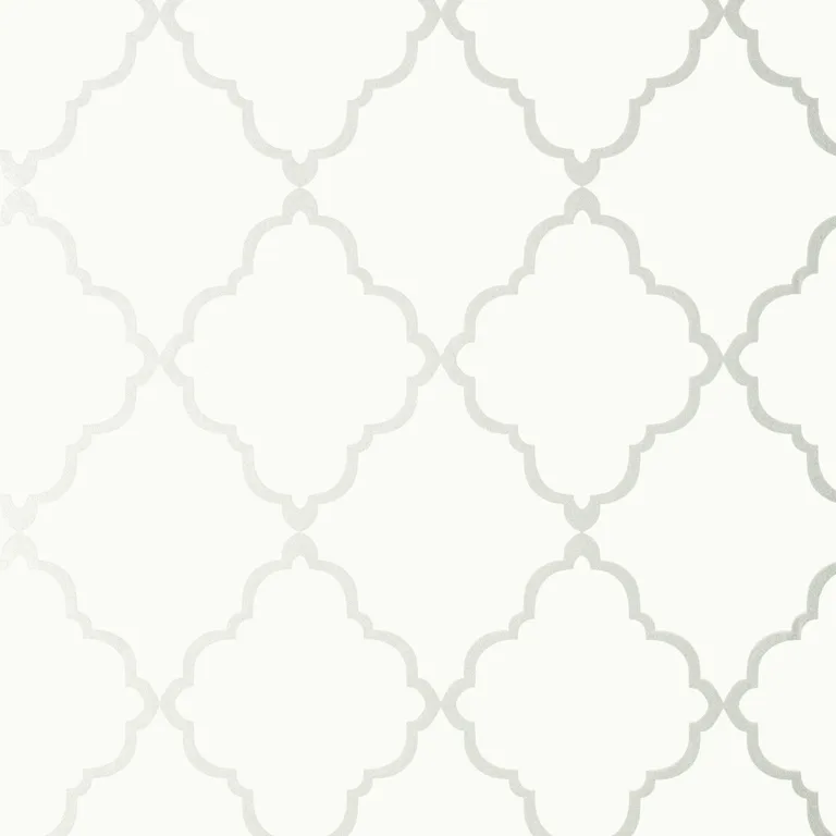 Anna French Klein Trellis in Off White (AT6054)