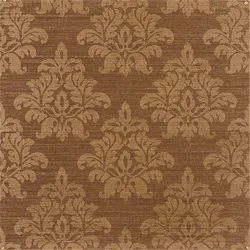 Thibaut Kunqu Damask in Brown (T5001)