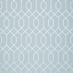 Thibaut La Farge in Metallic Silver on Blue (T35201)