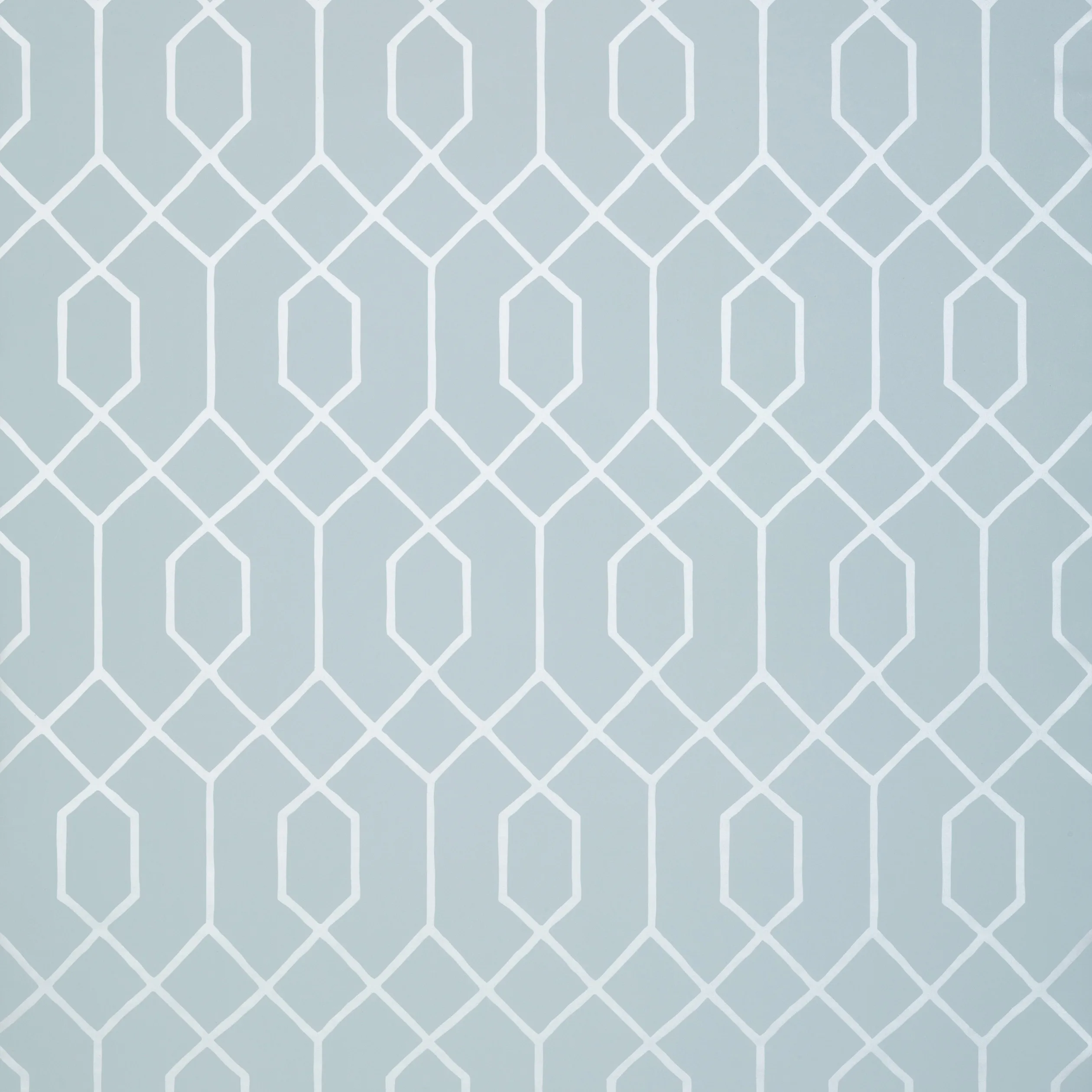 Thibaut La Farge in Metallic Silver on Blue (T35201)