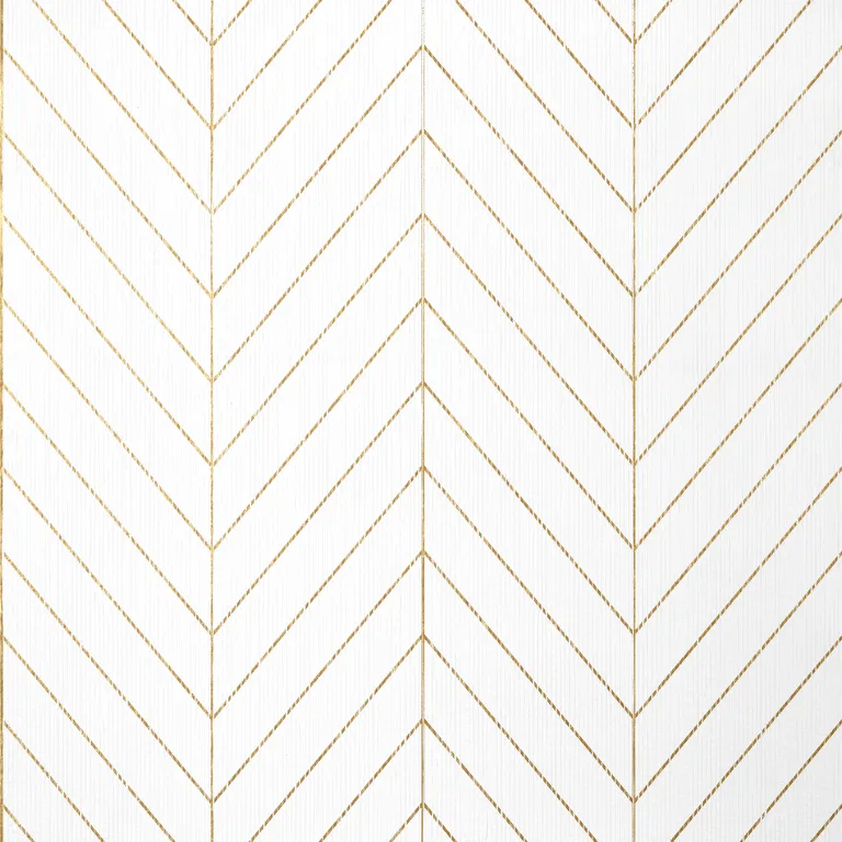 Thibaut Land Bridge in White and Metallic Gold (T41005)