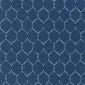 Anna French Leland Trellis in Navy (AT79150)
