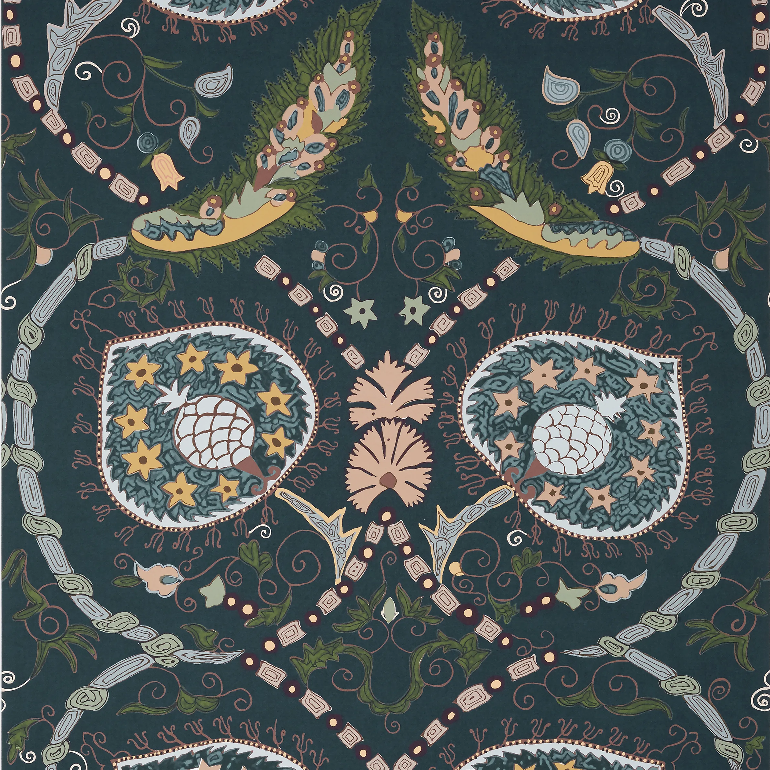 T13216 | Lewis – Charcoal and Bluestone