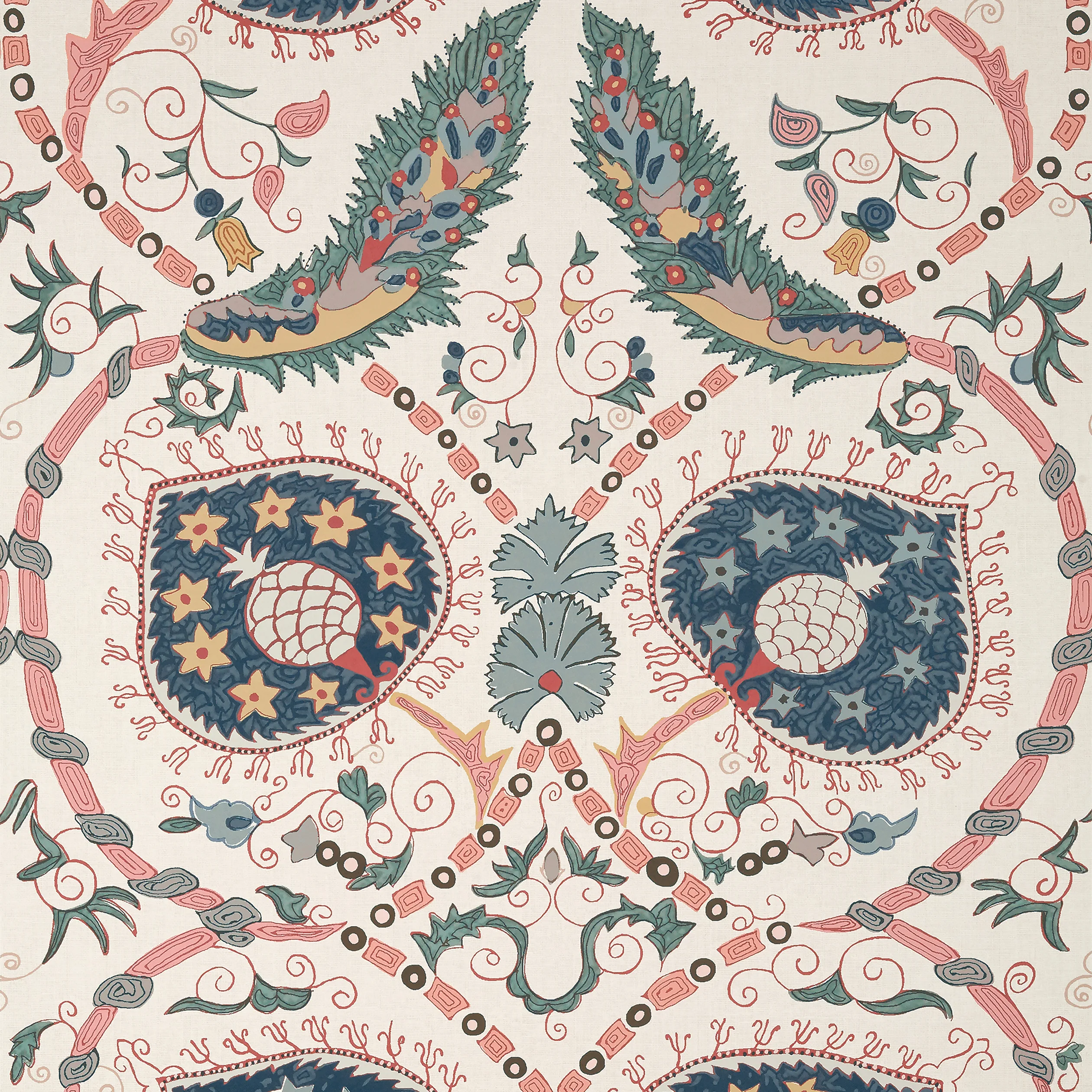 T13219 | Lewis – Coral and Blue