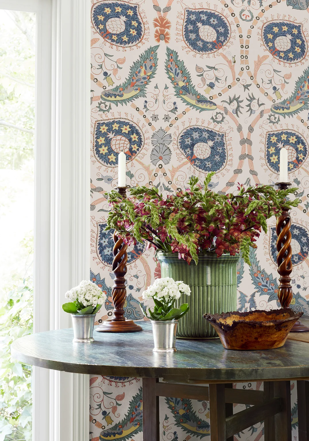 Thibaut Lewis in Coral and Blue (T13219)