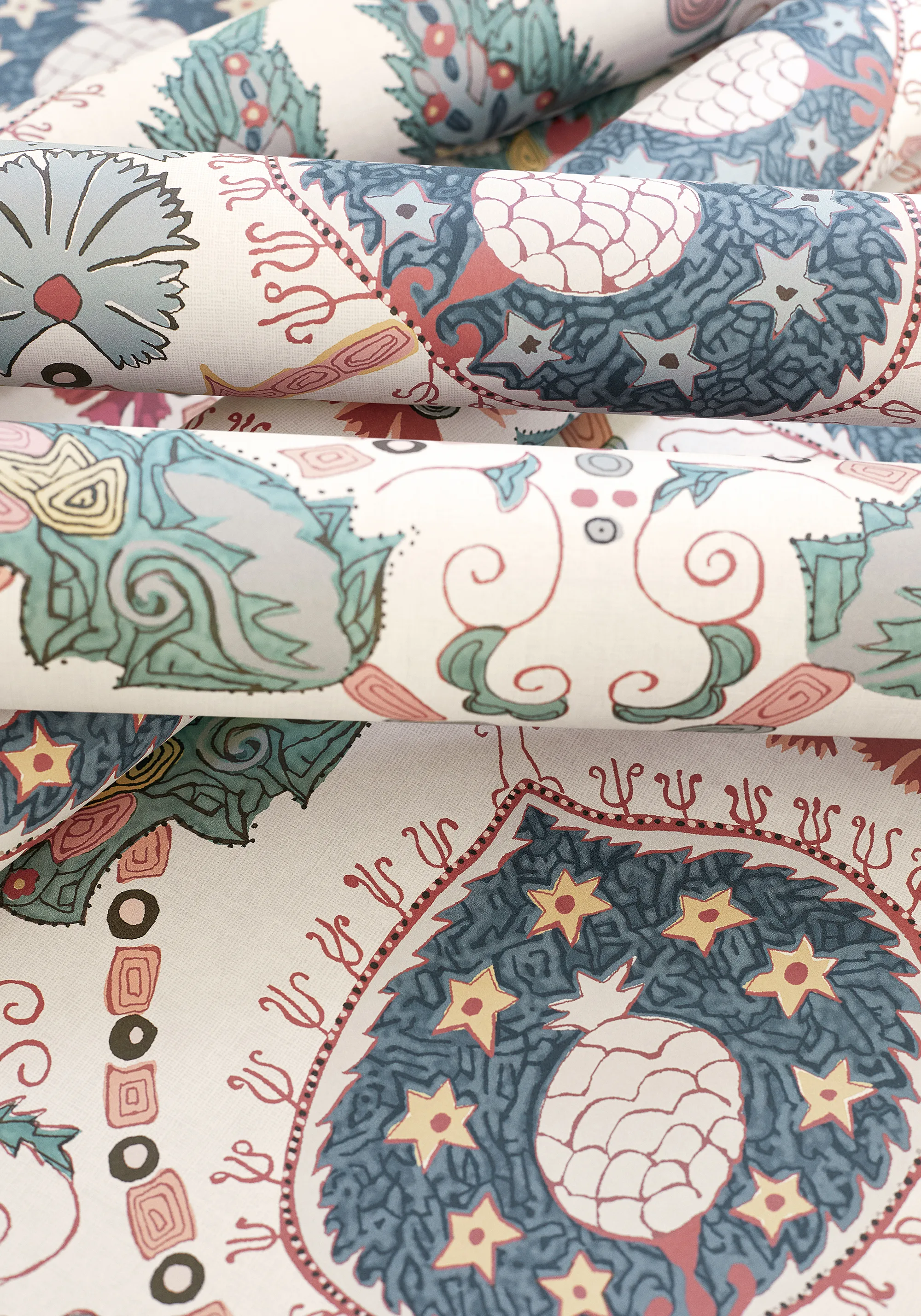 Thibaut Lewis in Coral and Blue (T13219)