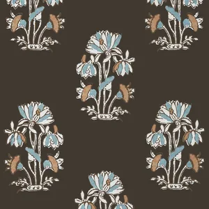 Thibaut Lily Flower in Black (T13200)