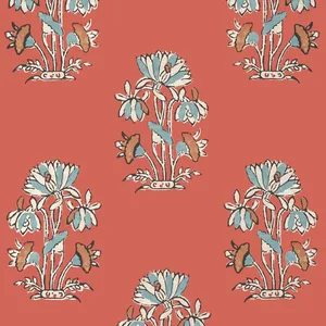 Thibaut Lily Flower in Coral (T13205)