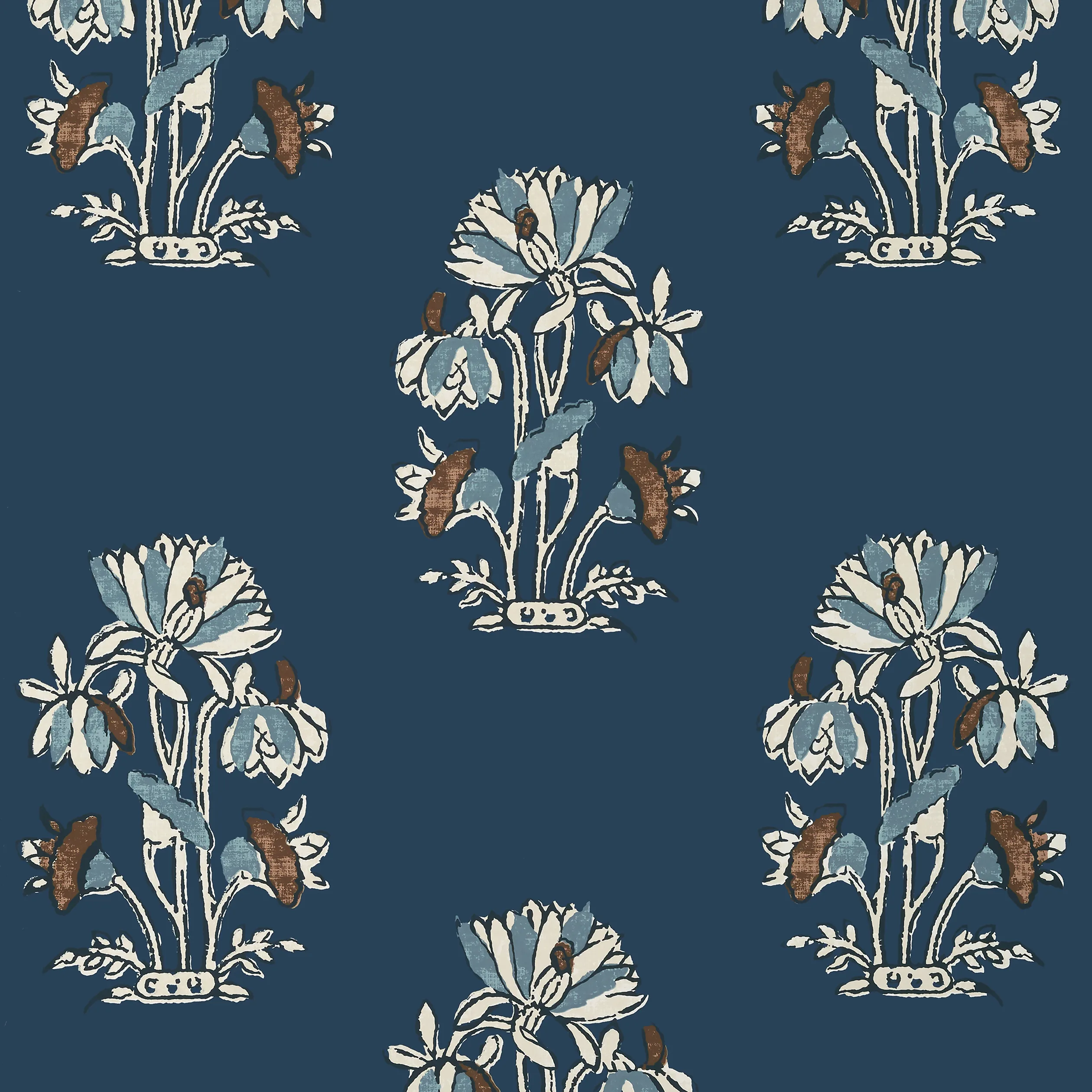 T13203 | Lily Flower – Navy