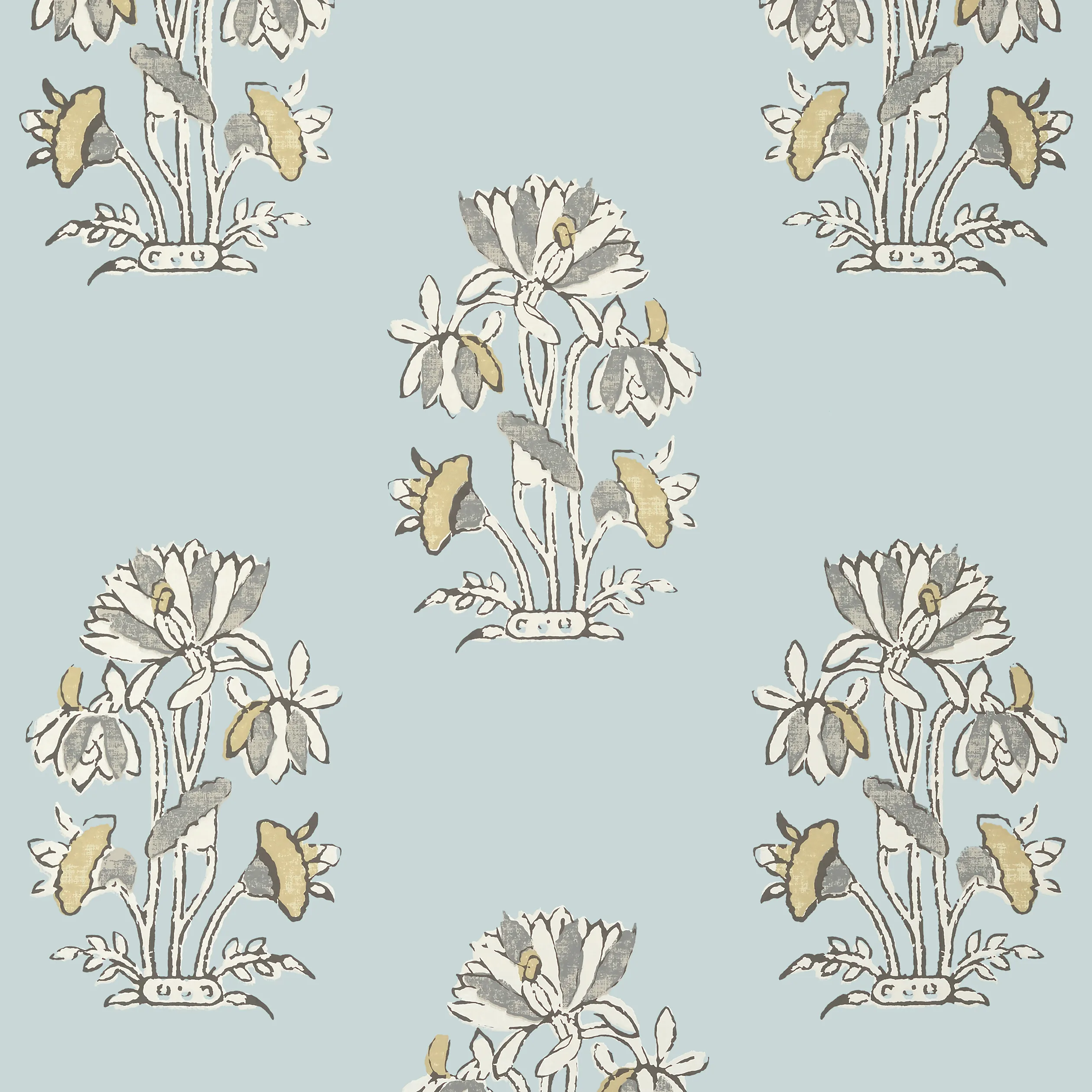 T13201 | Lily Flower – Spa Blue