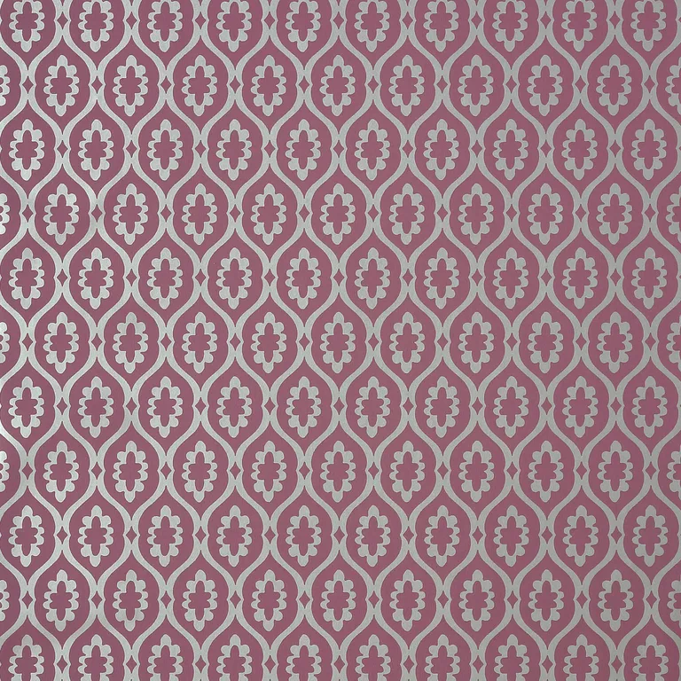 Thibaut Lucas in Plum on Metallic Silver (T13049)