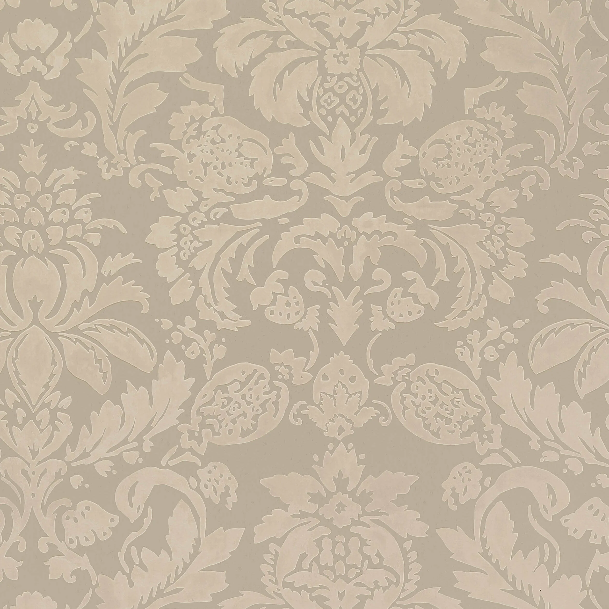 T10031 | Lyndon Damask – Taupe
