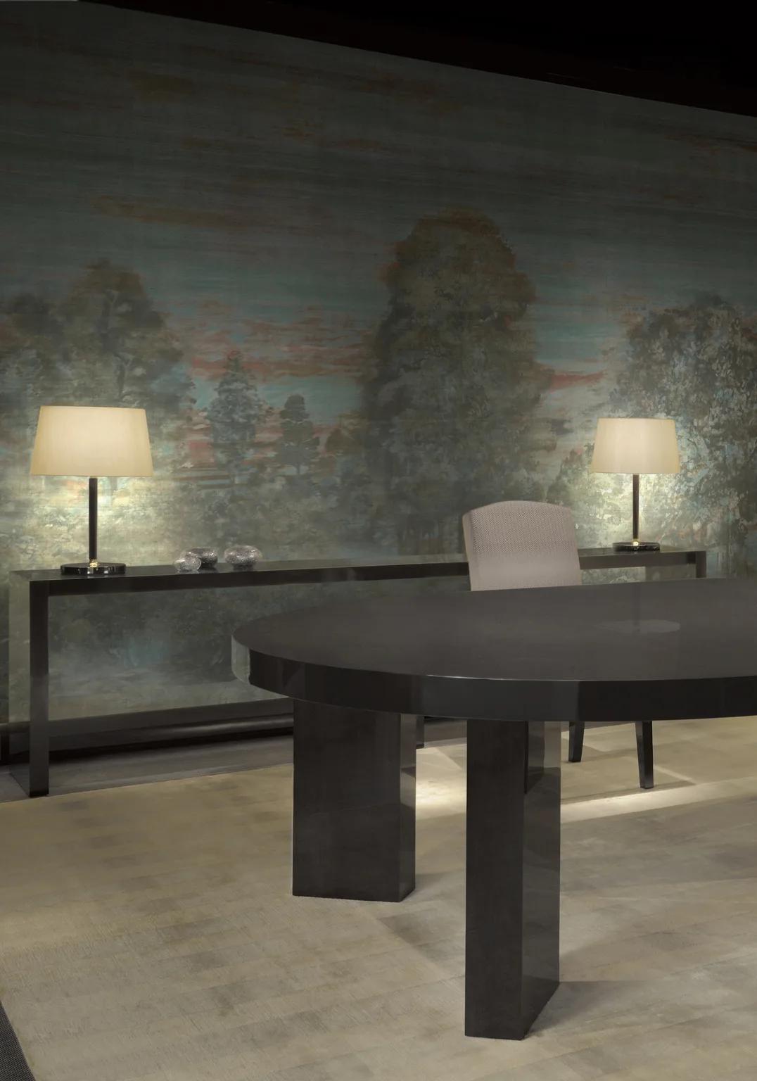 Armani Macbeth Mural in Blue/Green (9055)