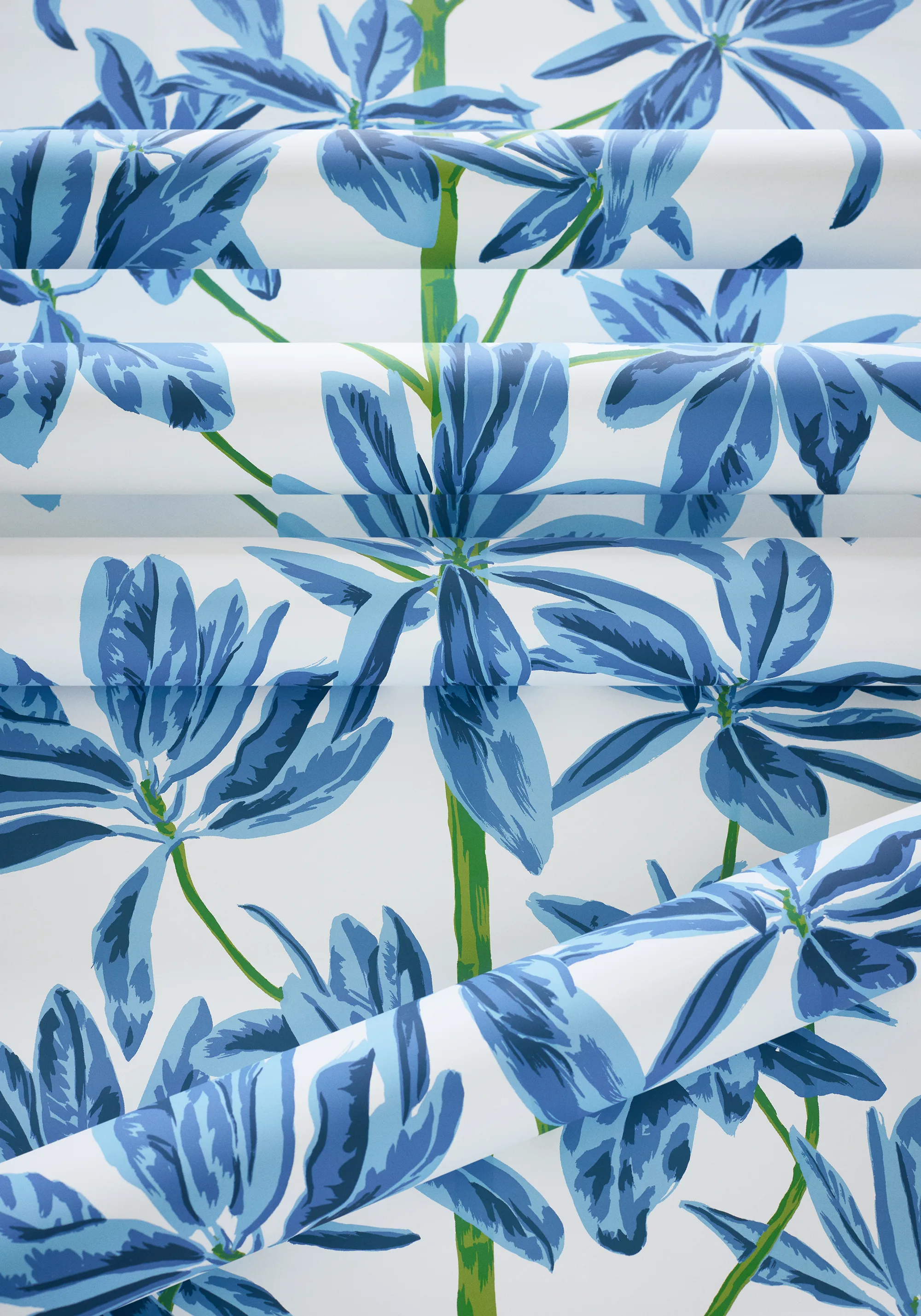 Thibaut Mangrove Tree in Blue and White (T45032)