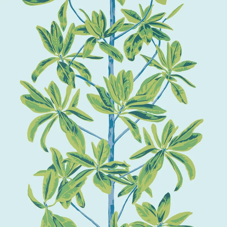 Thibaut Mangrove Tree in Turquoise (T45033)