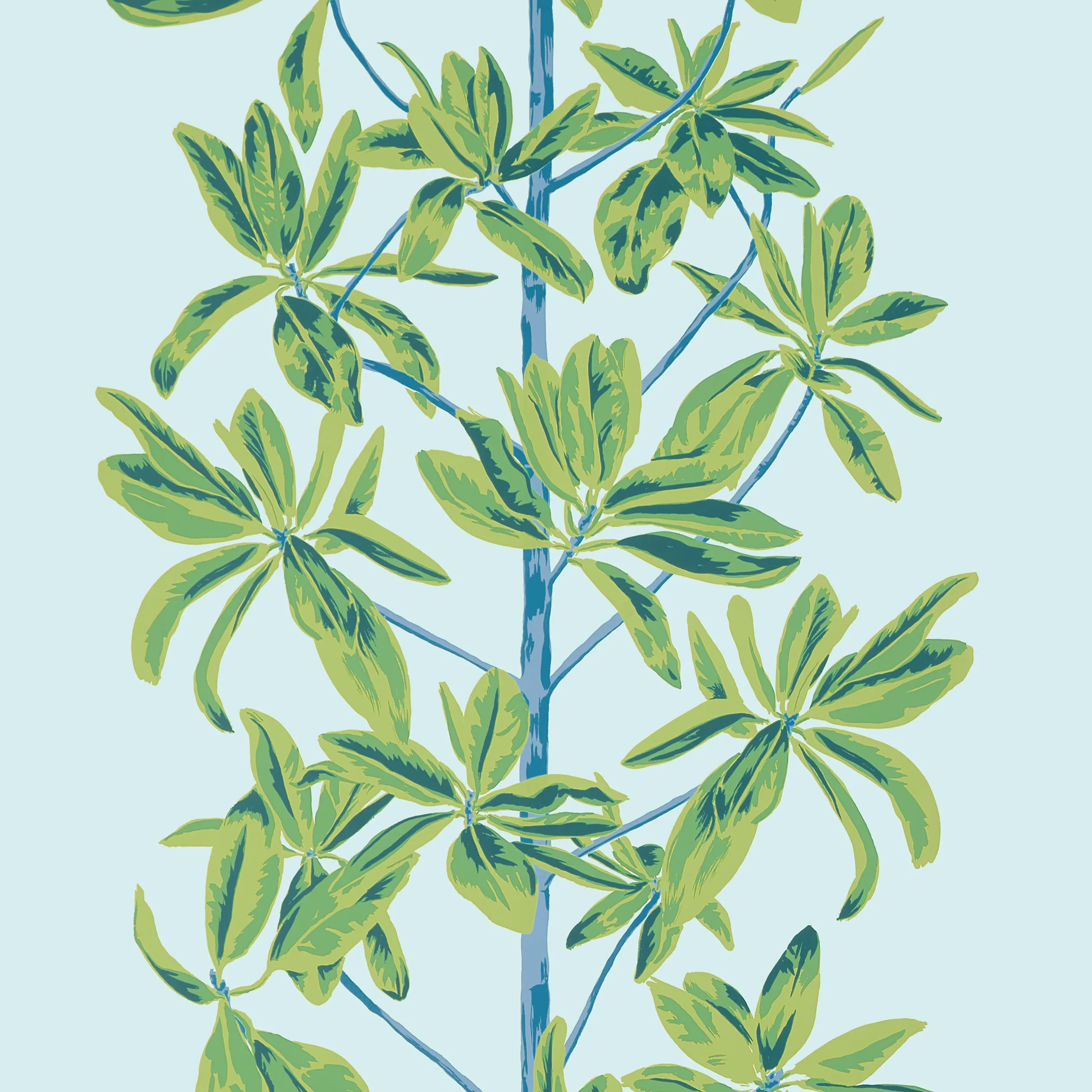 Thibaut Mangrove Tree in Turquoise (T45033)