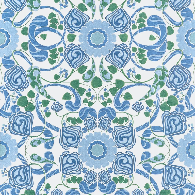 Thibaut Margaux in Blue and Green (T14644)
