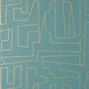 Thibaut Matrix in Metallic Gold and Teal (T41032)