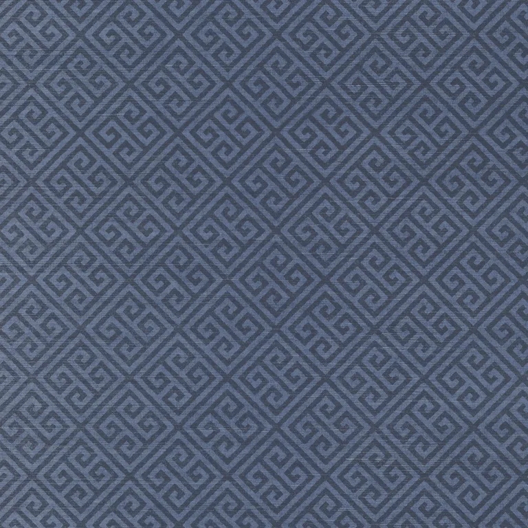 Thibaut Maze Grasscloth in Navy (T41196)