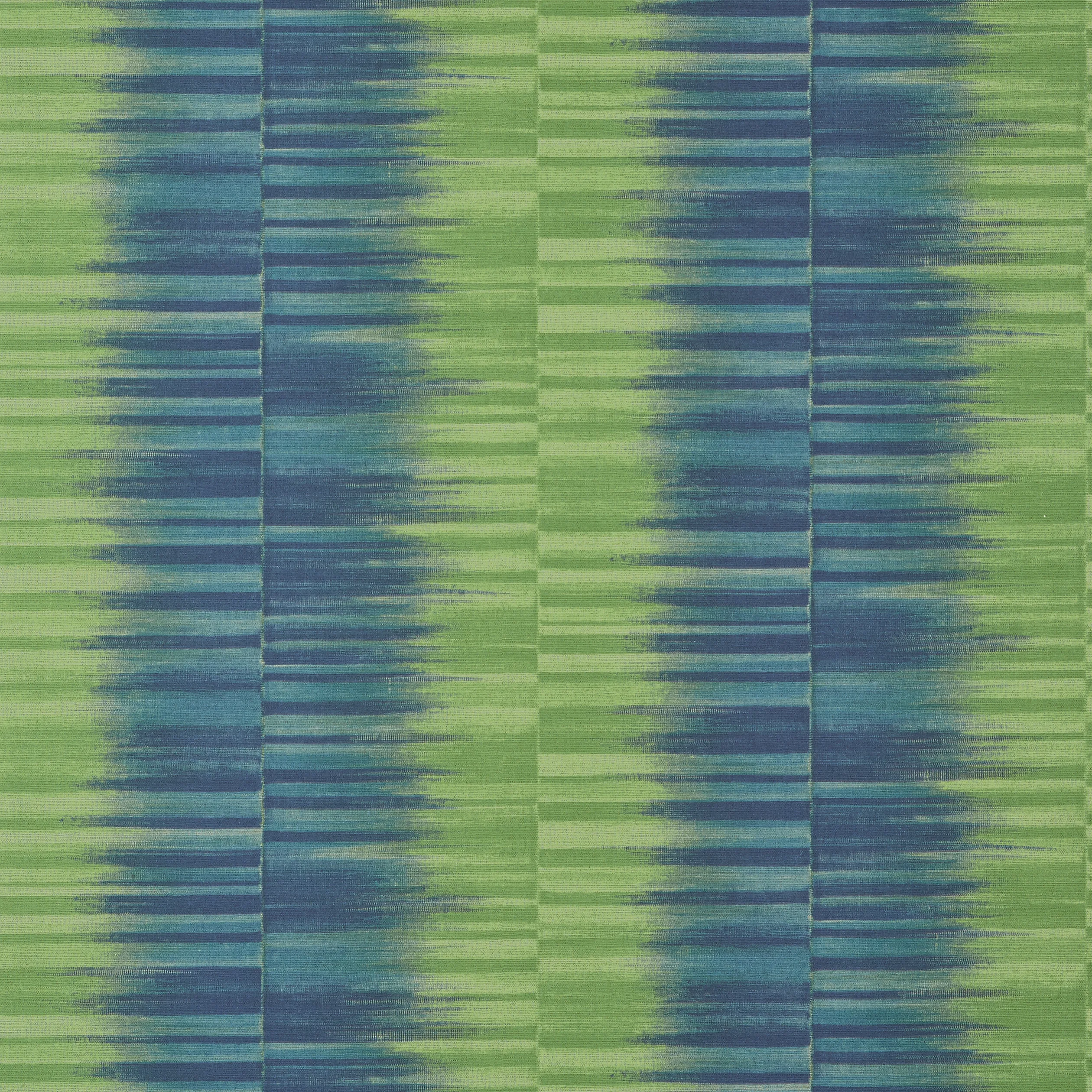 Thibaut Mekong Stripe in Green and Blue (T10091)