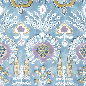 Thibaut Mendoza Suzani in French Blue and Lavender (T16244)