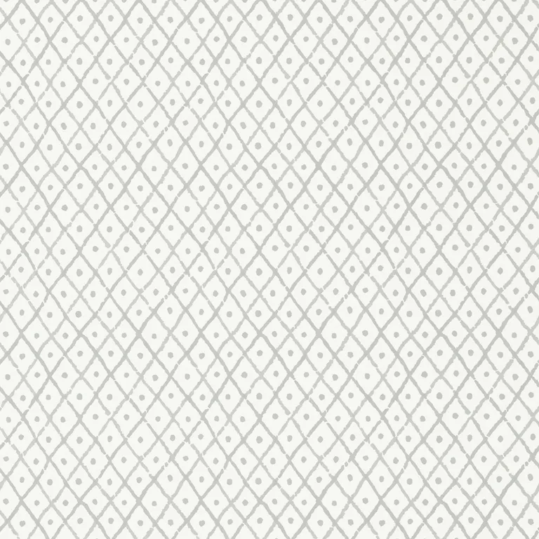 Anna French Mini Trellis in Grey (AT78753)