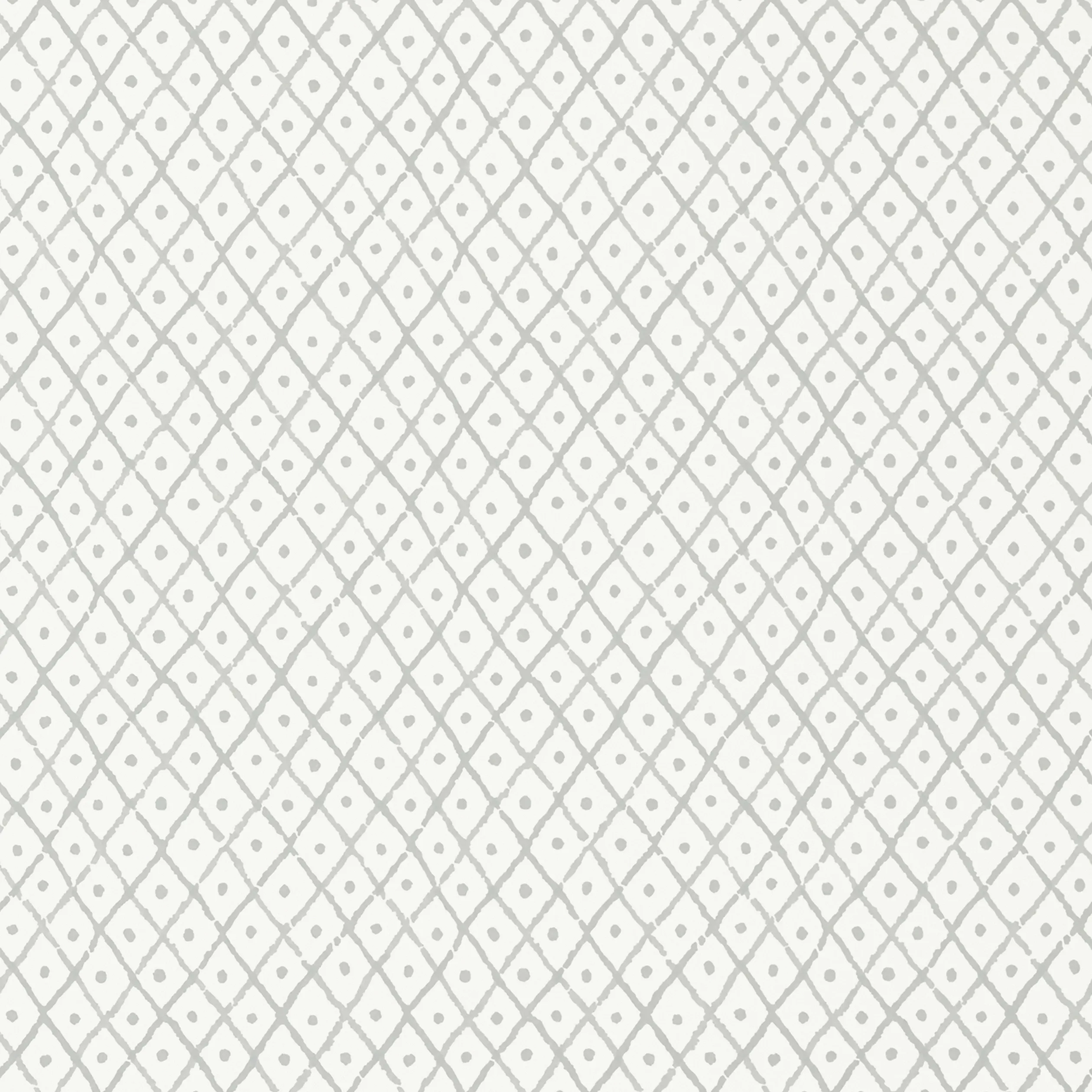 Anna French Mini Trellis in Grey (AT78753)