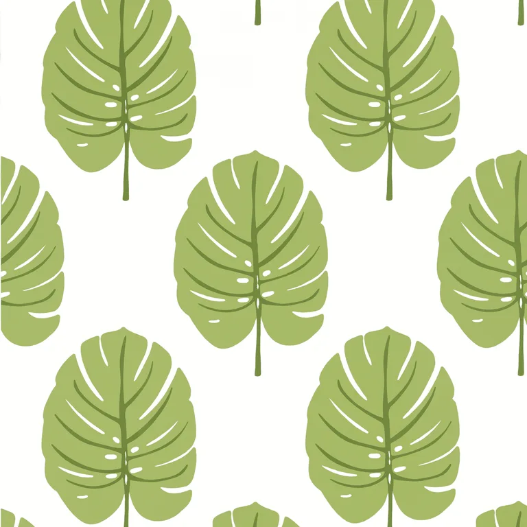 Thibaut Monstera in Apple Green (T13955)