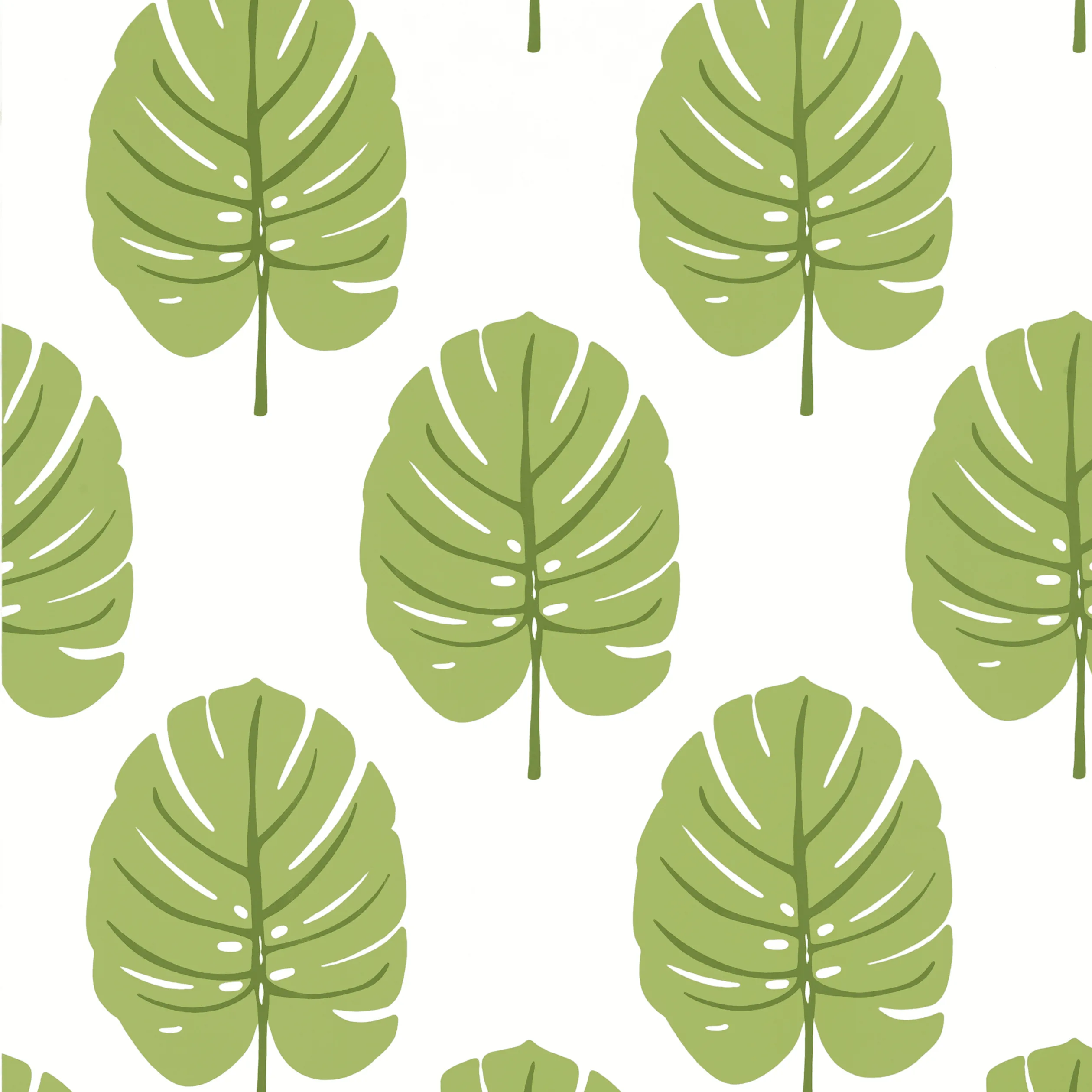 Thibaut Monstera in Apple Green (T13955)
