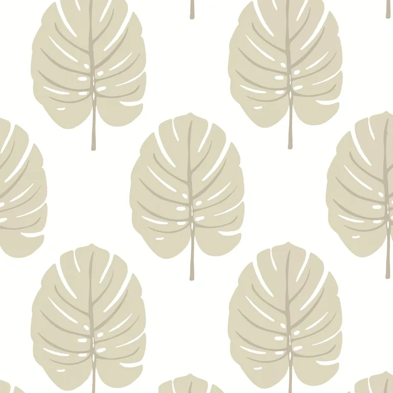 Thibaut Monstera in Beige (T13956)