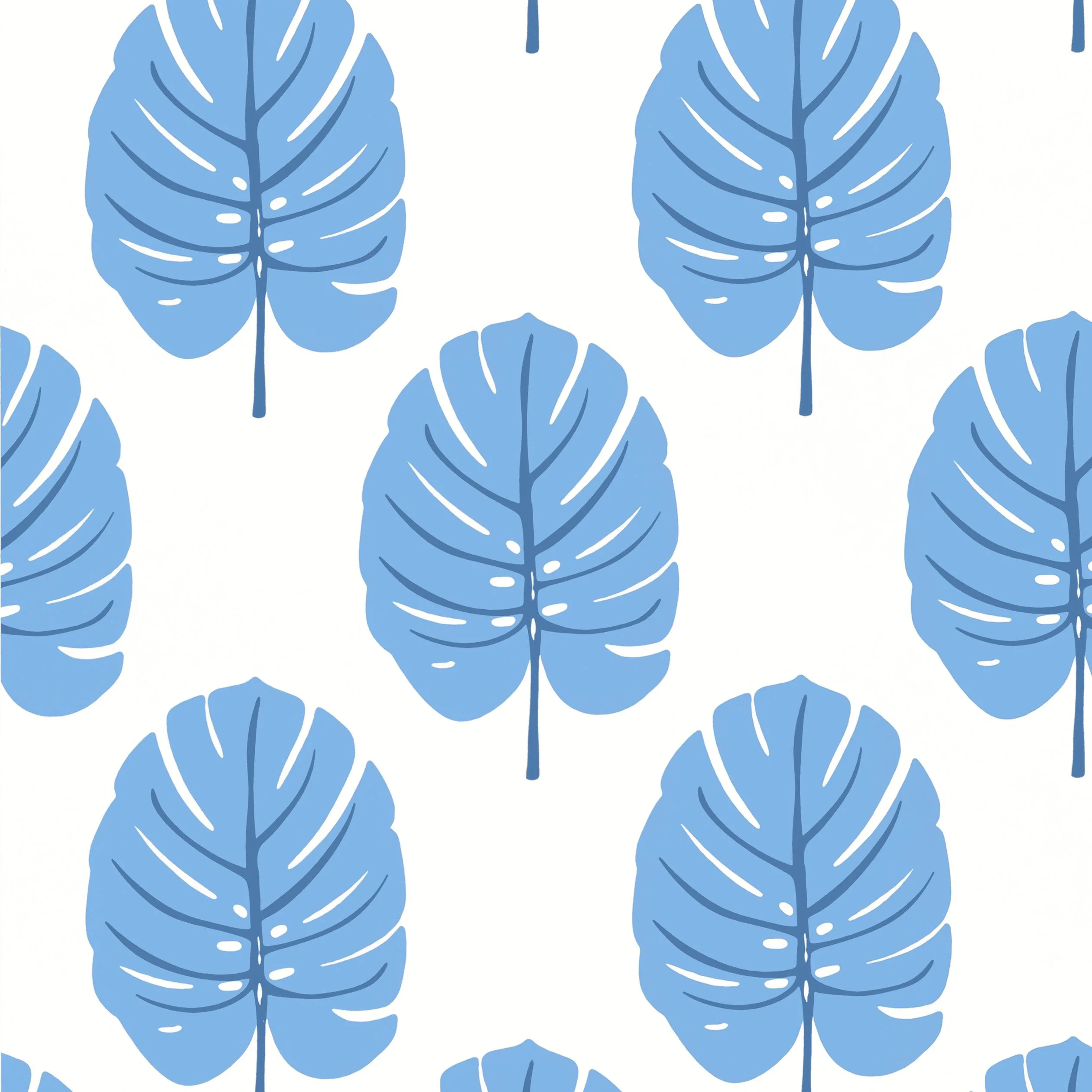Thibaut Monstera in Blue (T13953)