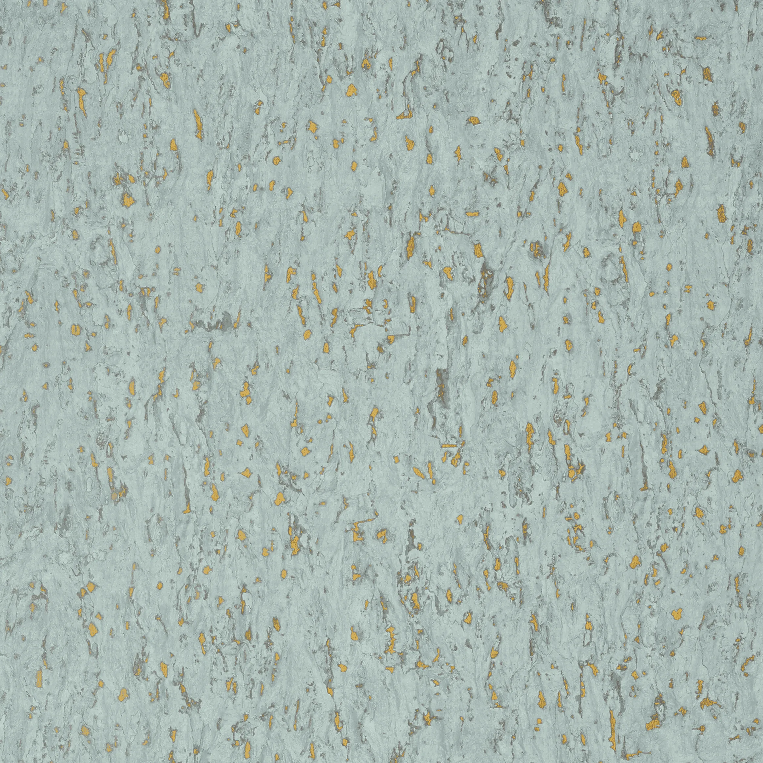 Thibaut Montado Cork in Aqua on Metallic Gold (T75107)