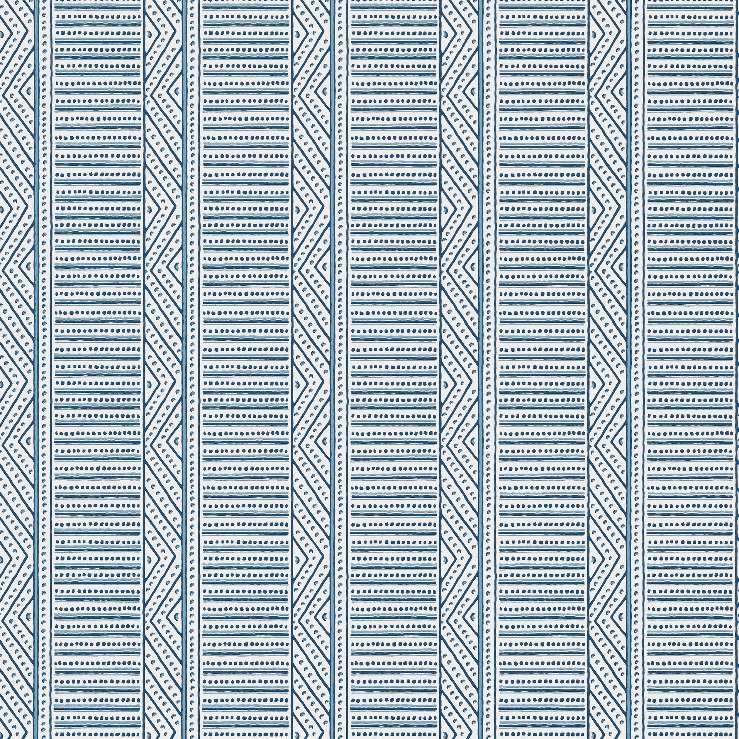 Anna French Montecito Stripe in Navy (AT78721)
