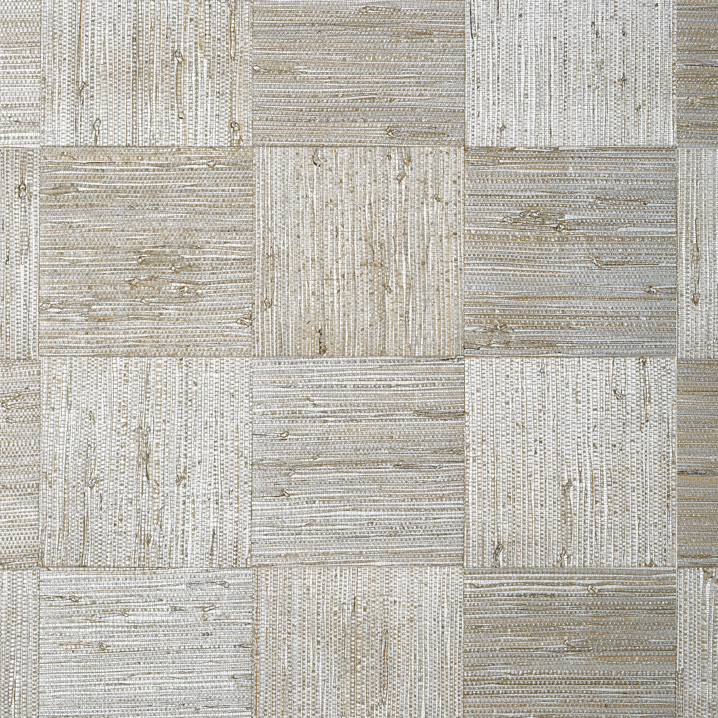 T24077 | Mosaic Weave – Metallic Silver