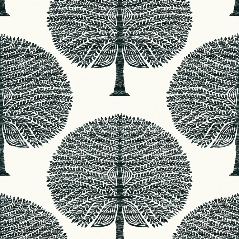 Thibaut Mulberry Tree in Black and White (T10602)