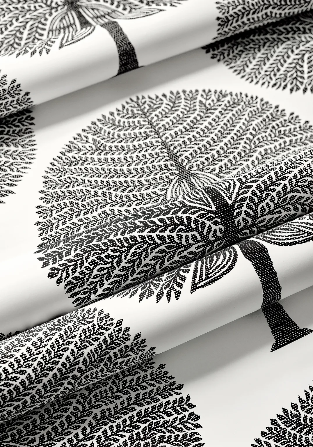 Thibaut Mulberry Tree in Black and White (T10602)