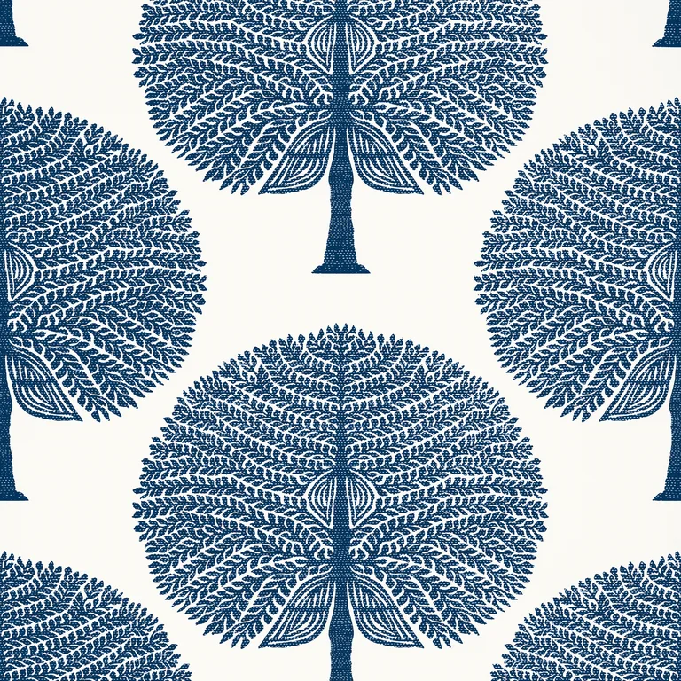 Thibaut Mulberry Tree in Navy (T10603)