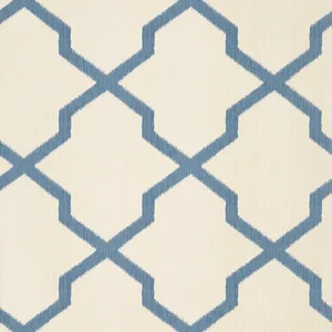 Thibaut Myanmar Trellis in Navy (T36136)