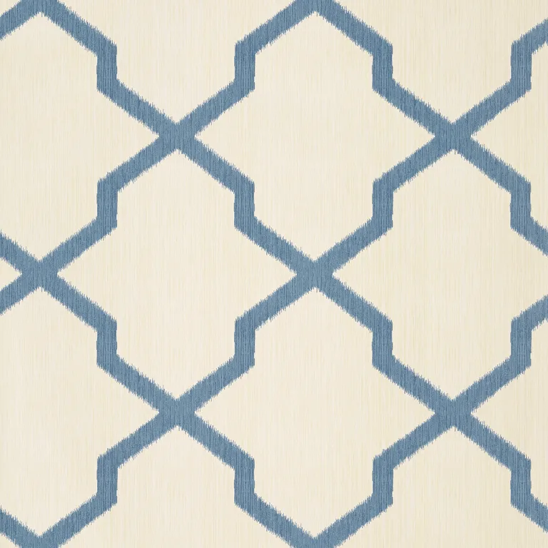 Thibaut Myanmar Trellis in Navy (T36136)